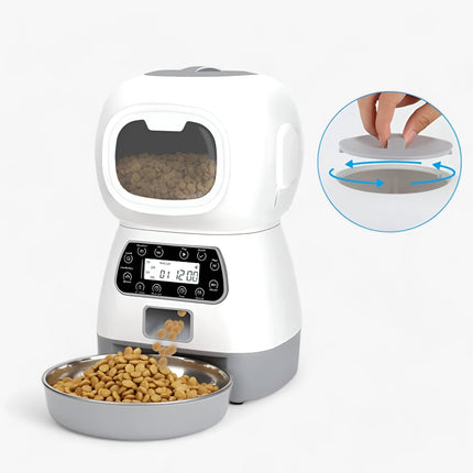 Automatic Pet Feeder – Smart Food Dispenser for Dogs and Cats