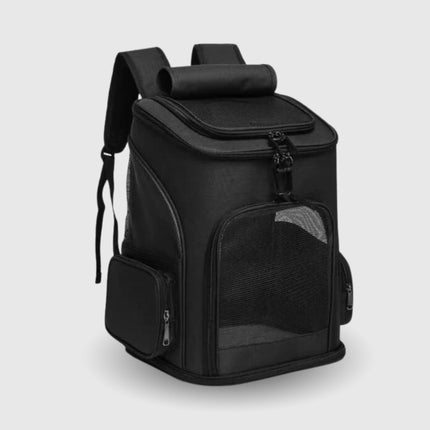 Pet Carrier Backpack – Expandable Foldable Bag with Breathable Design