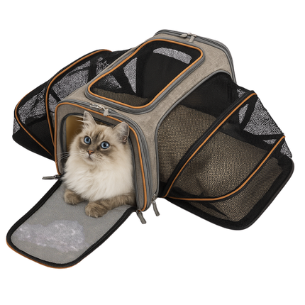 Pet Carrier Backpack – Foldable Breathable Travel Bag