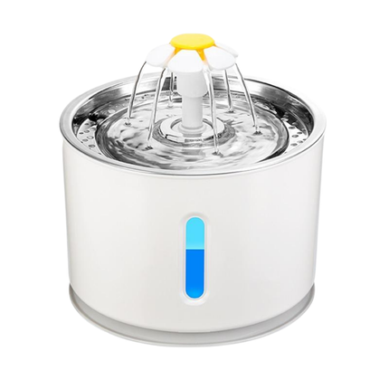 Automatic Pet Water Fountain – 2.4L LED USB Powered Dispenser for Cats & Dogs
