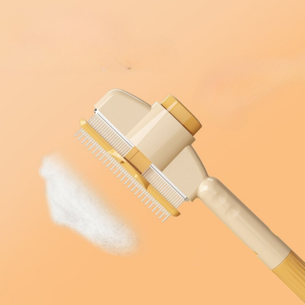 Pet Grooming Brush – Self-Cleaning Comb for Dogs and Cats