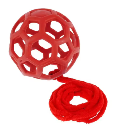 Horse Treat Ball – Hanging Hay Feeder Toy for Horses and Livestock