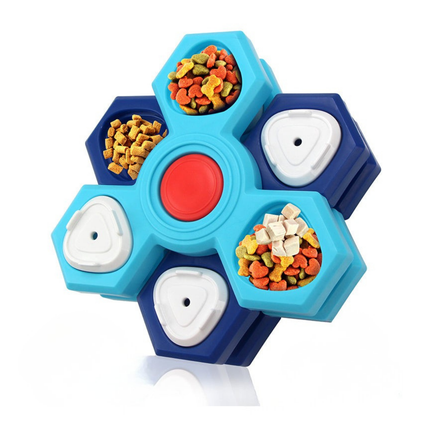 Interactive Pet Feeder – Multi-Layer Rotating Foraging Toy for Pets