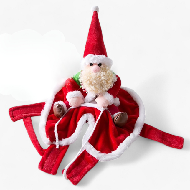 Christmas Pet Hoodie – Warm Fleece Outfit for Cats and Dogs