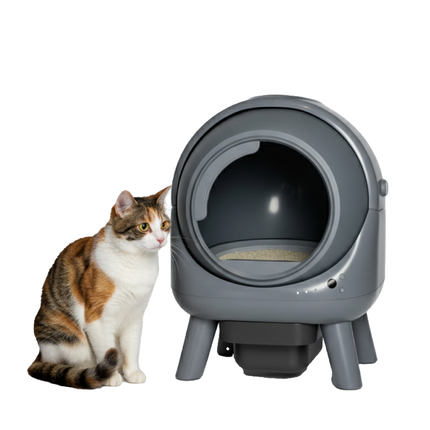 Automatic Cat Litter Box – 50L Smart Self-Cleaning with App Control