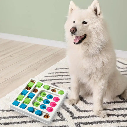 Dog Puzzle Toy – Interactive Slow Feeder Food Dispenser for Pets