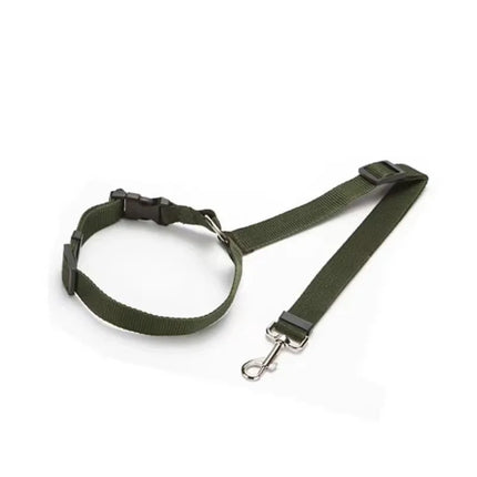 Pet Car Seat Belt – Adjustable Nylon Leash & Safety Belt for Dogs