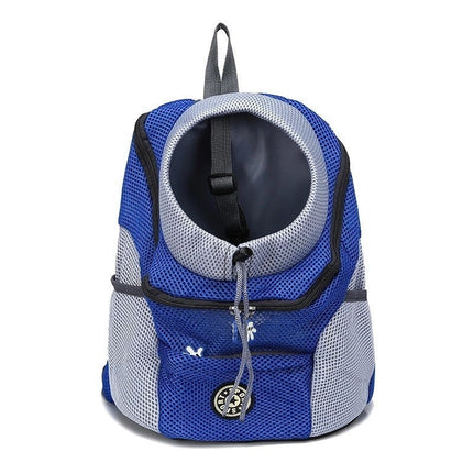 Portable Pet Carrier Backpack – Breathable Mesh Travel Bag for Cats & Dogs