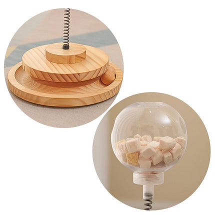 Interactive Cat Toy – Food Dispensing Training Accessory for Cats