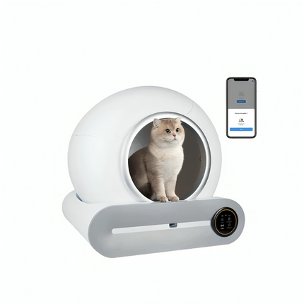 Automatic Cat Litter Box – Self-Cleaning Design