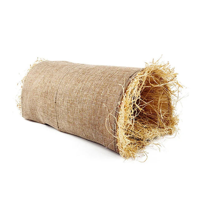 Grass Tunnel Hideout – Small Animal Toy for Rabbits, Guinea Pigs, and Rodents