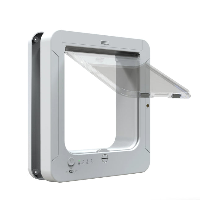 Electronic Pet Door – Smart Cat Flap with Microchip Sensor & Adjustable Access