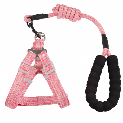 Adjustable Pet Harness and Leash Set – For Dogs