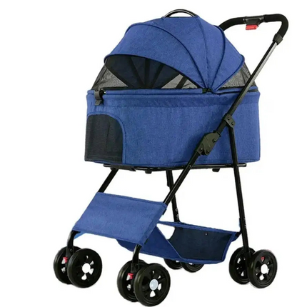 Foldable Pet Stroller – Lightweight and Portable
