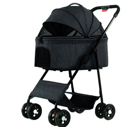 Foldable Pet Stroller – Lightweight and Portable
