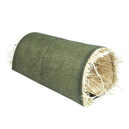 Grass Tunnel Hideout – Small Animal Toy for Rabbits, Guinea Pigs, and Rodents
