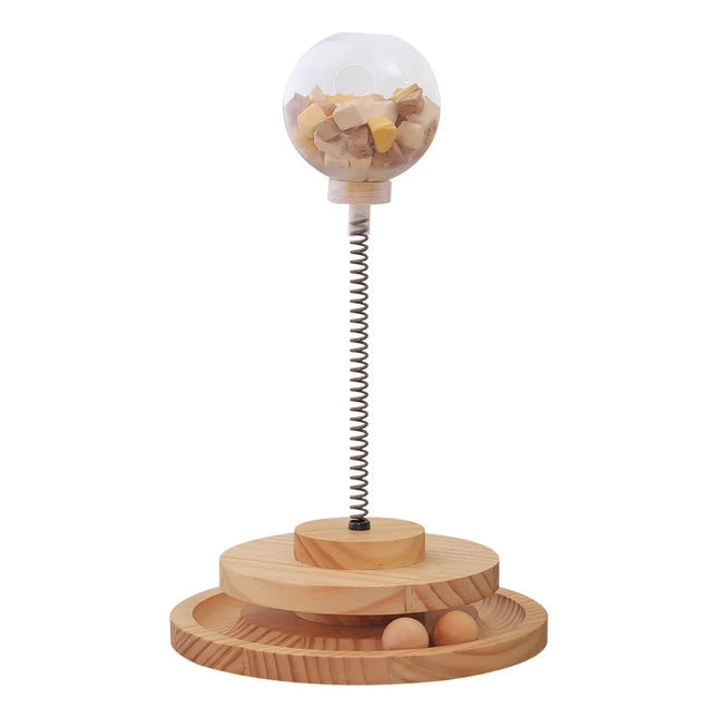 Interactive Cat Toy – Food Dispensing Training Accessory for Cats