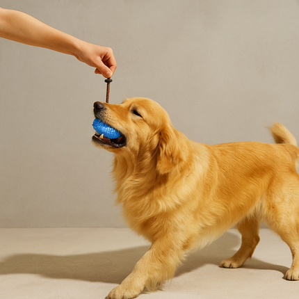 Dog Toy Rubber Ball – Chew & Treat Dispenser