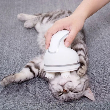 Rechargeable Cat Massager – Electric Scalp and Body Massage Device