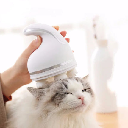 Rechargeable Cat Massager – Electric Scalp and Body Massage Device