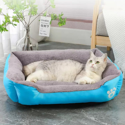 Square Pet Bed – Fabric Design in Multiple Sizes