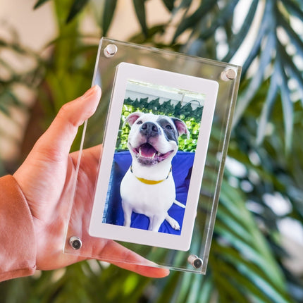 Digital Photo Frame – 7 Inch Acrylic Display with Battery