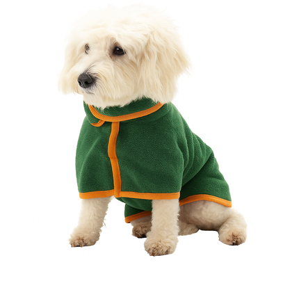 Microfiber Dog Bathrobe – Drying Pet Towel Coat