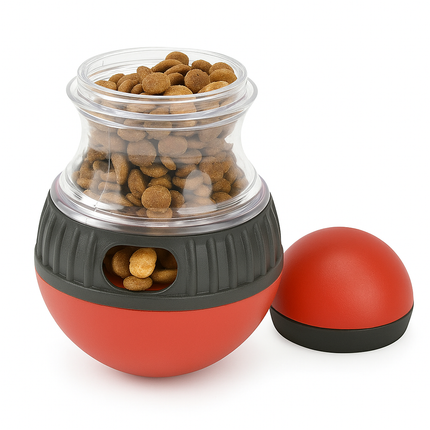 Interactive Pet Toy Ball – Treat Dispenser and Slow Feeder for Dogs and Cats