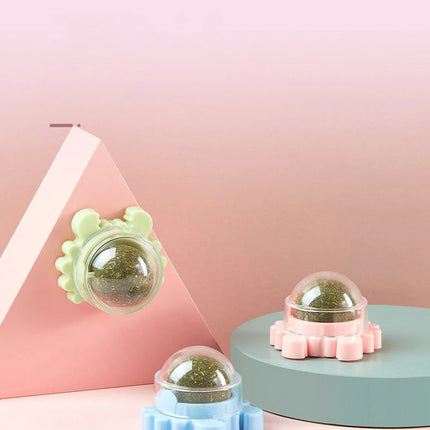 Catnip Toy Ball – Snack & Play Treat for Cats