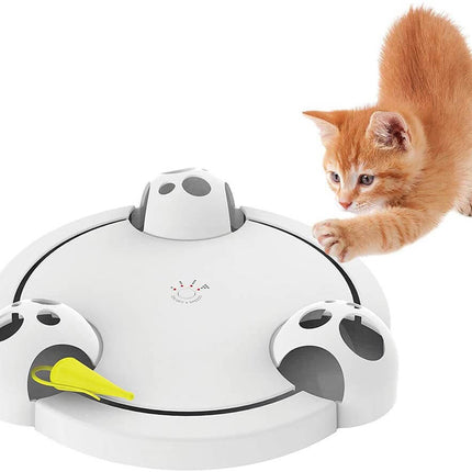 Interactive Cat Toy – Electronic Spinning Mouse Teaser