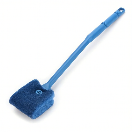 Aquarium Glass Cleaning Brush with Sponge – Algae Scraper Tool for Fish Tanks