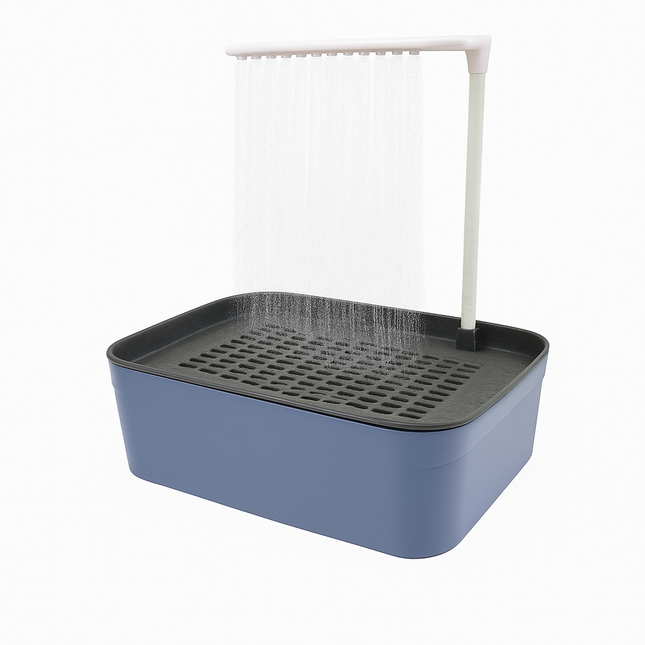 Automatic Bird Shower – Circulating Water Shower Tub for Parrots and Small Birds