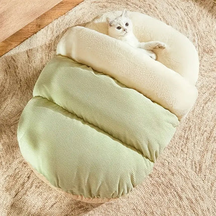 Enclosed Cat Bed – All-Season Pet Sofa