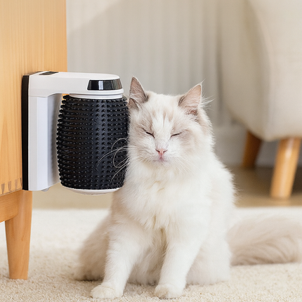 Cat Self-Groomer Brush – Wall Corner Massager