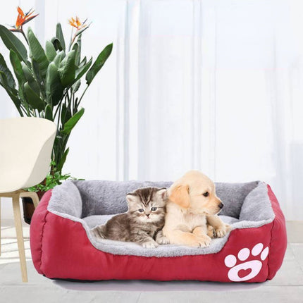 Square Pet Bed – Fabric Design in Multiple Sizes