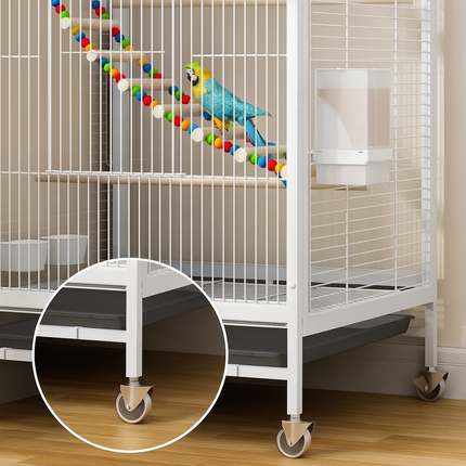 Large Bird Cage Villa - Spacious Pet Habitat