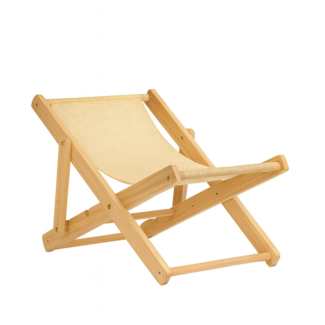 Cat Lounge Chair – Wooden Frame with Sisal Scratcher, Hammock and Bed