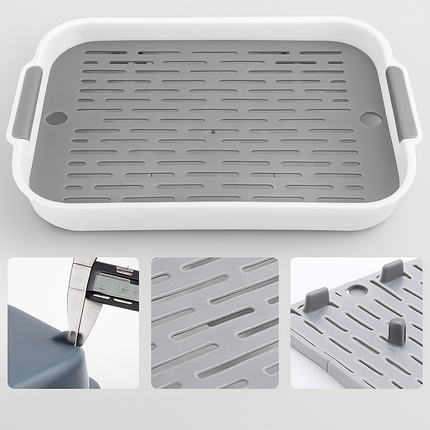 Rodent Litter Box - Toilet Tray for Rabbits, Guinea Pigs & Rodents