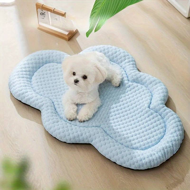 Cloud 3D Pet Cushion – Breathable Bed for Small Dogs