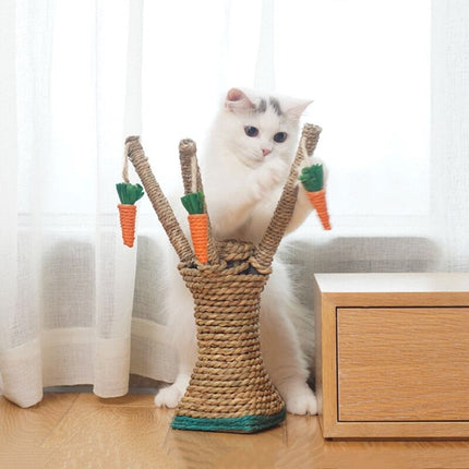Rabbit Toy Set – Wicker Grass Climbing and Chewing