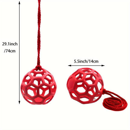 Horse Treat Ball – Hanging Hay Feeder Toy for Horses and Livestock