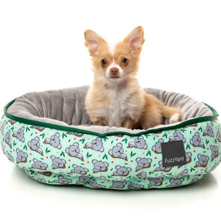 Donut Dog Bed – Soft Washable Round Bed with Supportive Foam