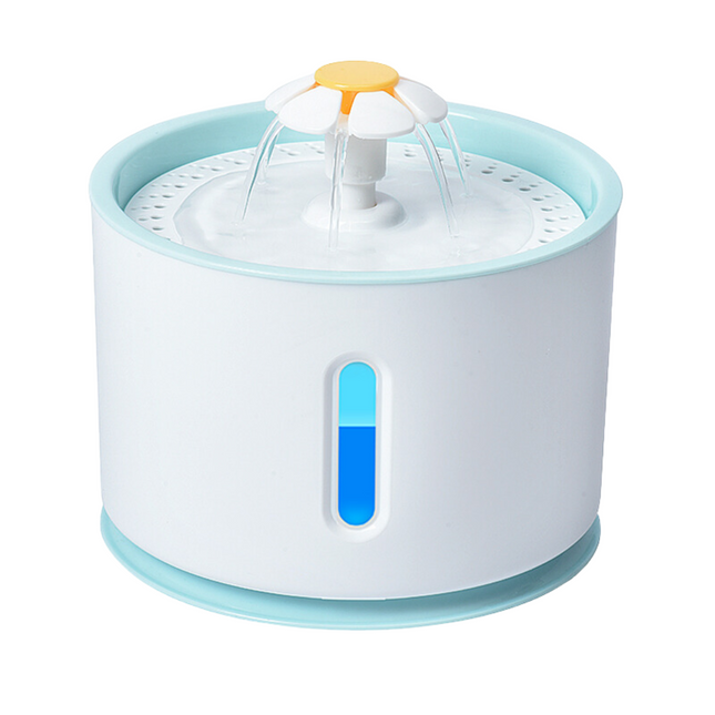 Automatic Pet Water Fountain – 2.4L LED USB Powered Dispenser for Cats & Dogs