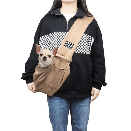 Small Pet Backpack – Shoulder Strap Carrier with Hook