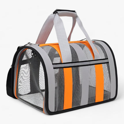 Foldable Pet Carrier – Breathable Travel Bag
