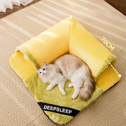 3-In-1 Cat Tunnel And Play Mat – Pet Mat For Small And Medium Cats