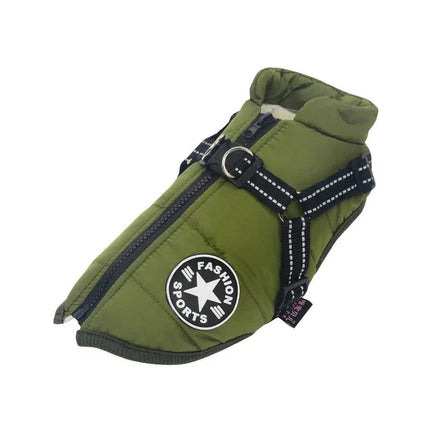 Water-Resistant Dog Coat – Adjustable Pet Jacket