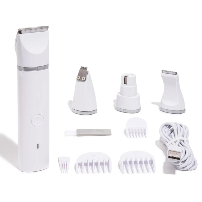 Dog Hair Trimmer – Quiet Cordless Grooming Clipper, USB Rechargeable